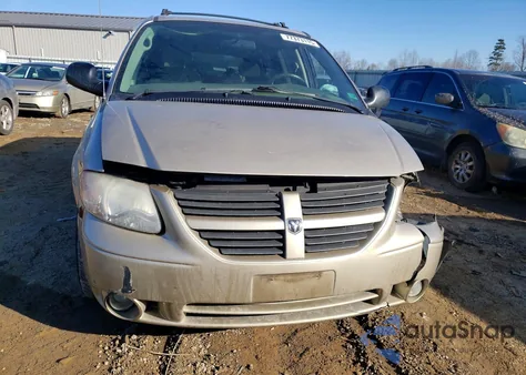2005 Dodge Grand Caravan Sxt из США, поврежденный, VIN 2D4GP44L05R221037